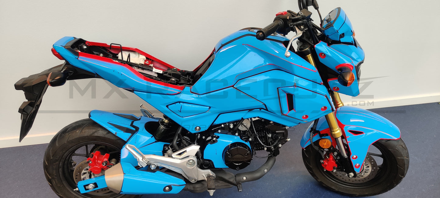 HONDA GROM & MSX 125 2017-2020 TEMPLATE