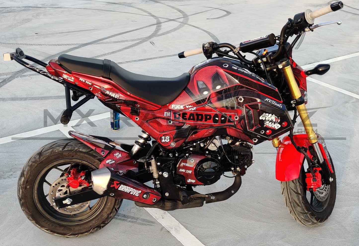 HONDA GROM & MSX 125 2017-2020 TEMPLATE