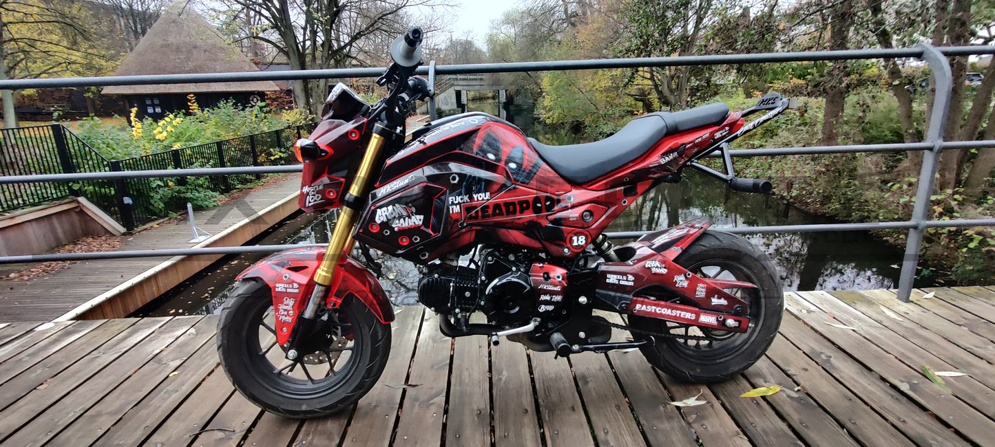 HONDA GROM & MSX 125 2017-2020 TEMPLATE