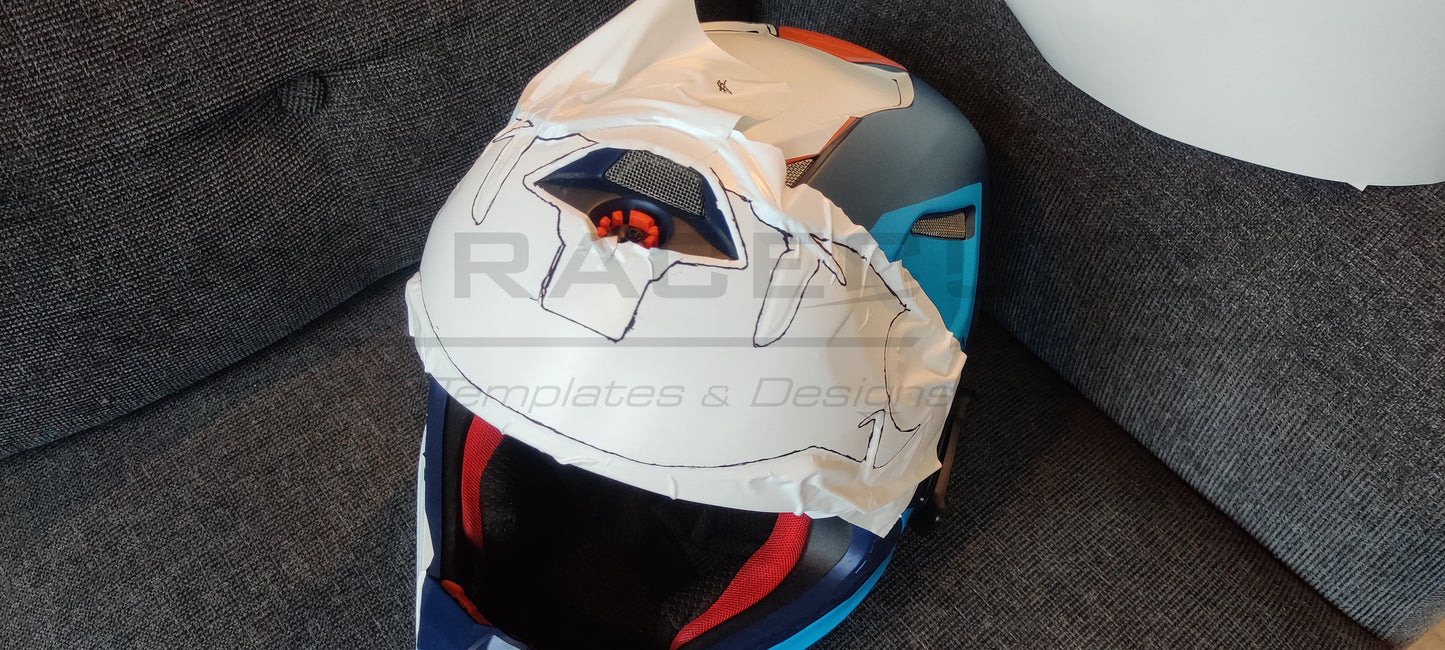 ALPINESTARS SM8 + SM10 - SIZE MEDIUM TEMPLATE