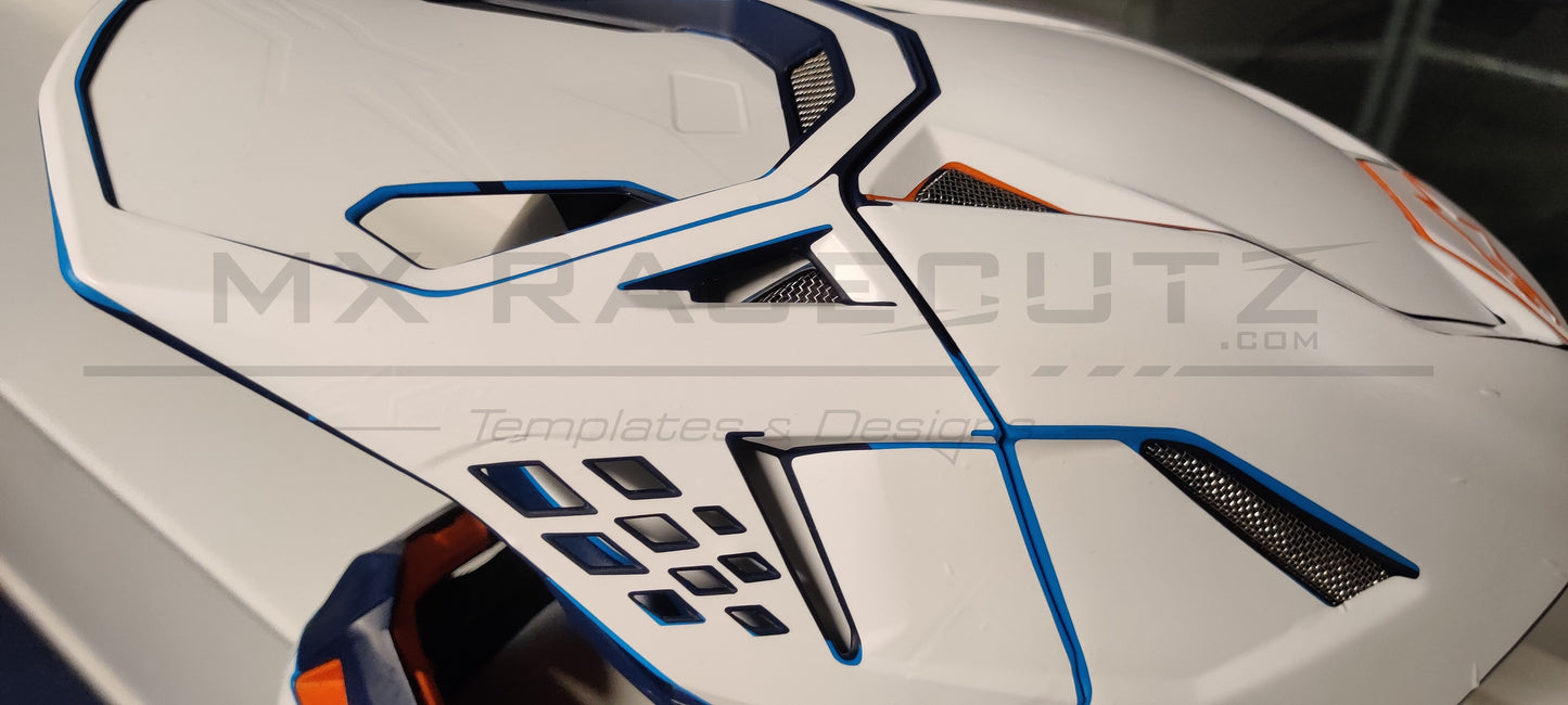ALPINESTARS SM8 + SM10 - SIZE MEDIUM TEMPLATE