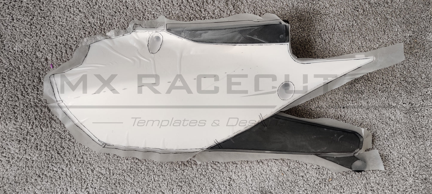 YAMAHA YZF 250 2019-2023 & 450 2018-2022 TEMPLATE