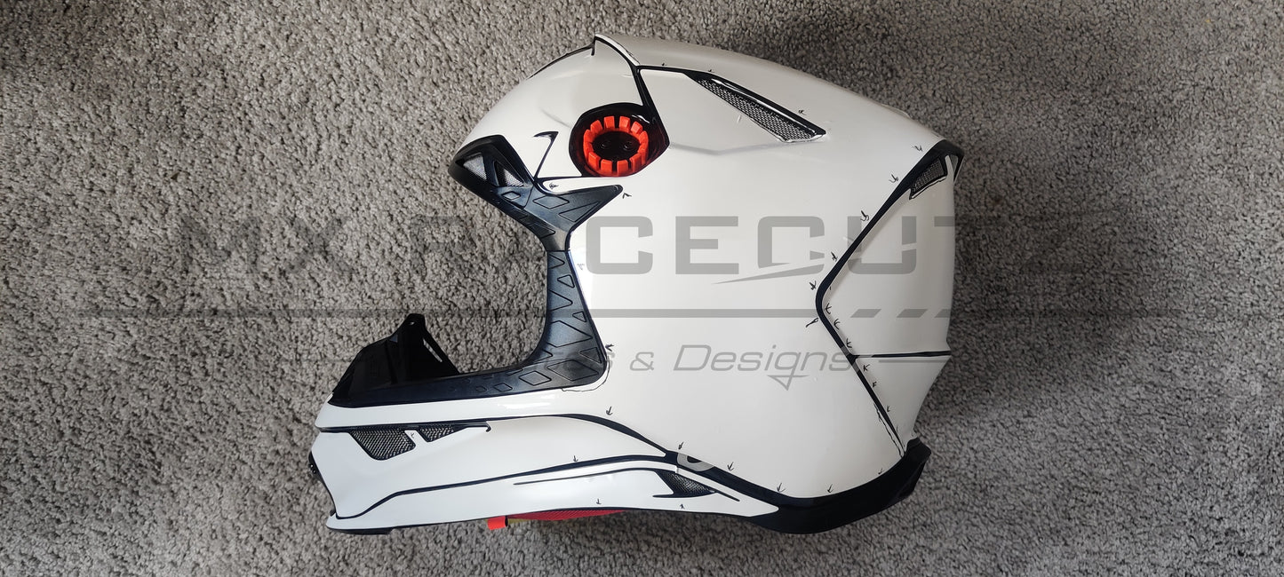 ALPINESTARS SM8 + SM10 - SIZE LARGE TEMPLATE