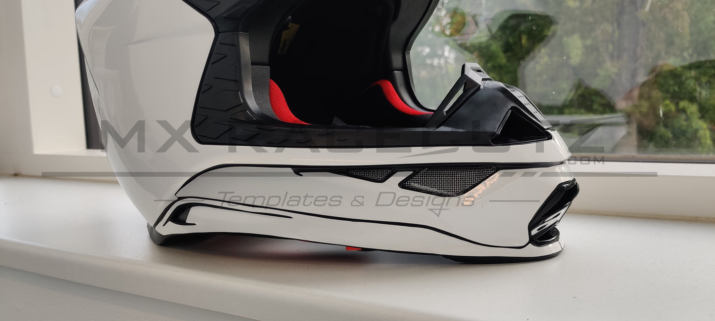 ALPINESTARS SM8 + SM10 - SIZE LARGE TEMPLATE
