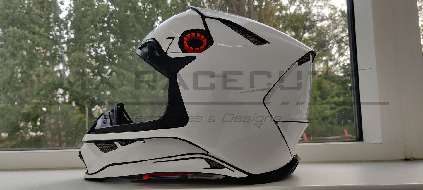 ALPINESTARS SM8 + SM10 - SIZE LARGE TEMPLATE