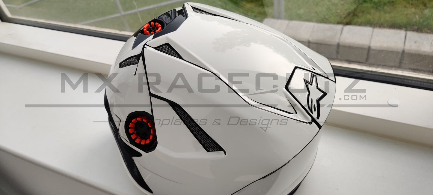 ALPINESTARS SM8 + SM10 - SIZE LARGE TEMPLATE