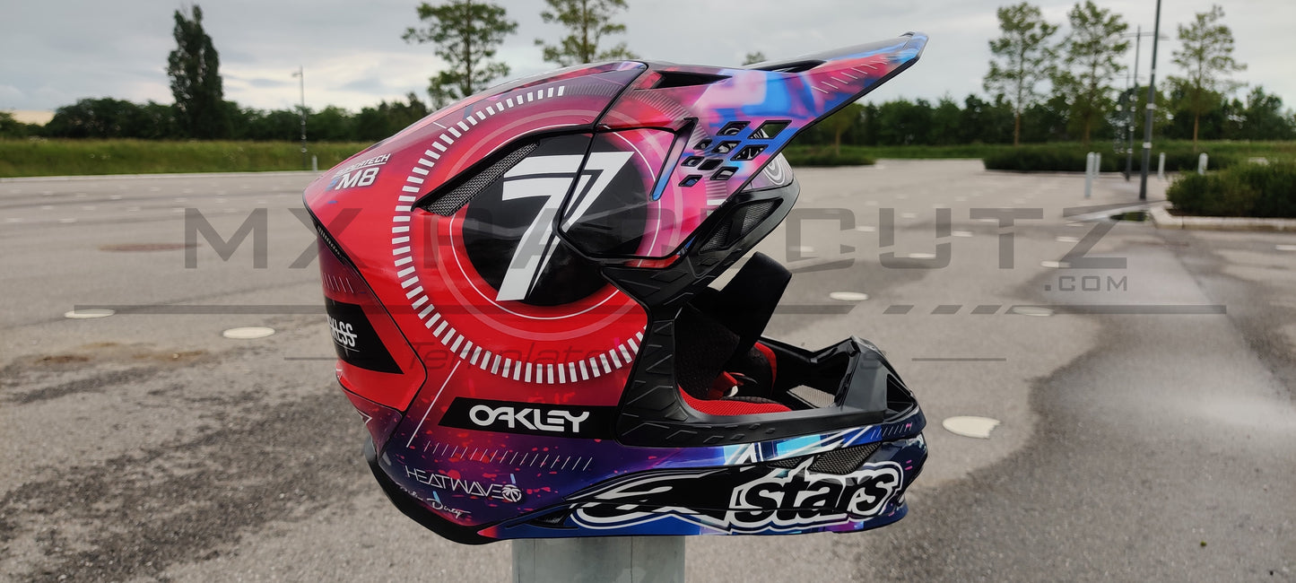 ALPINESTARS SM8 + SM10 - SIZE LARGE TEMPLATE