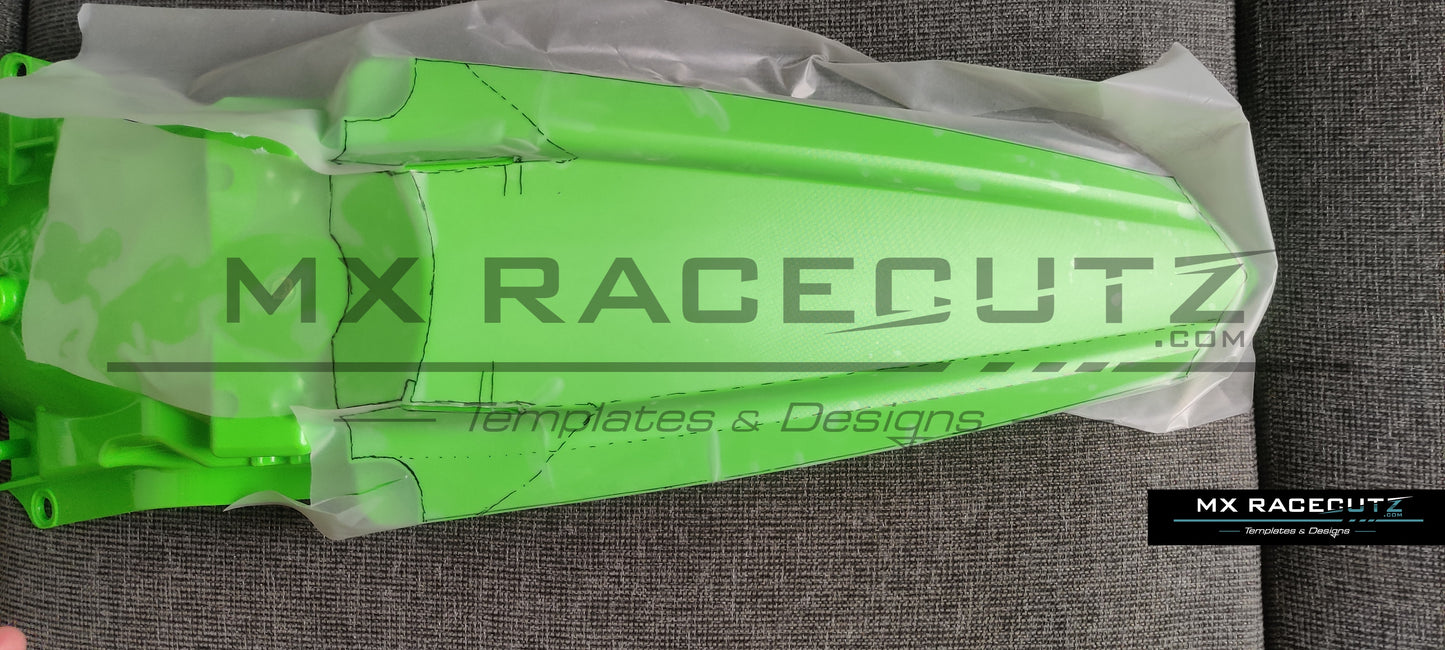 KAWASAKI KXF 250 2021-2024 & KXF 450 2019-2023 TEMPLATE