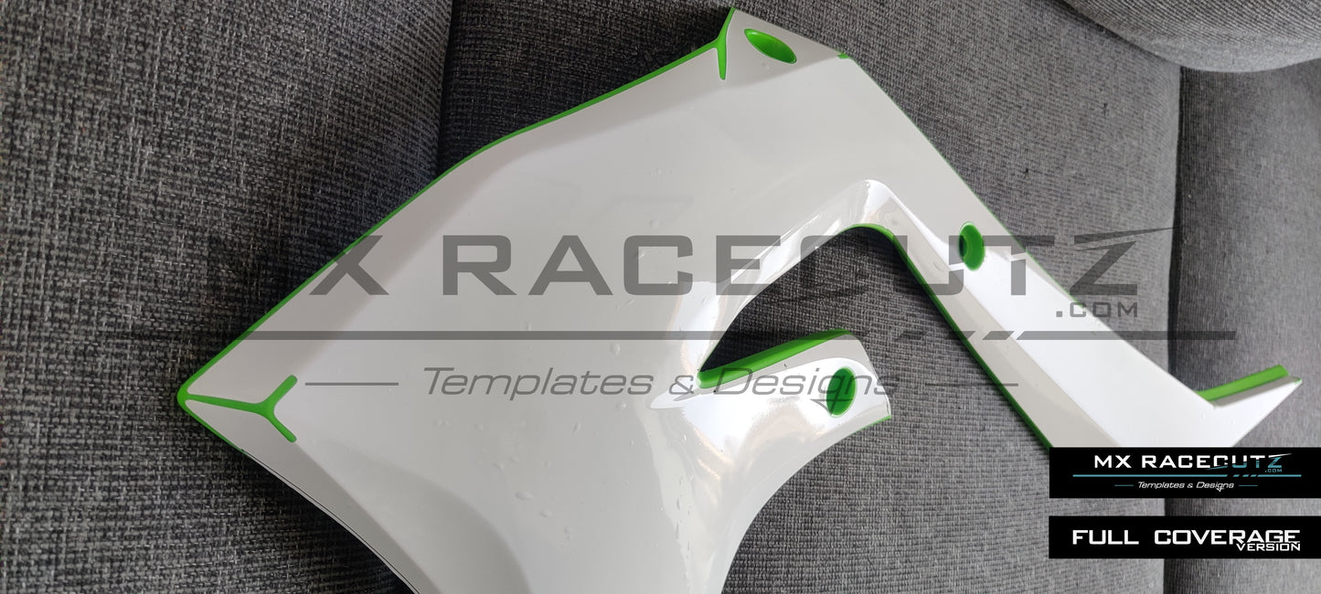 KAWASAKI KXF 250 2021-2024 & KXF 450 2019-2023 TEMPLATE