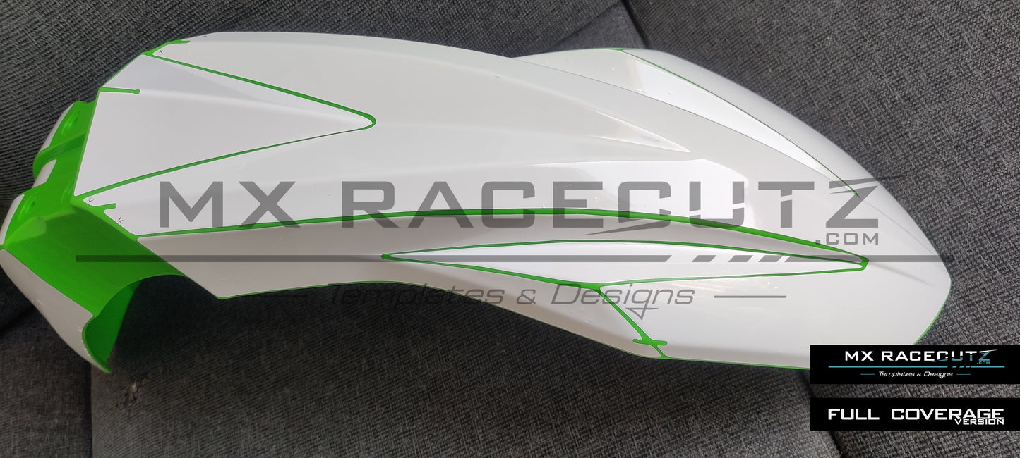 KAWASAKI KXF 250 2021-2024 & KXF 450 2019-2023 TEMPLATE