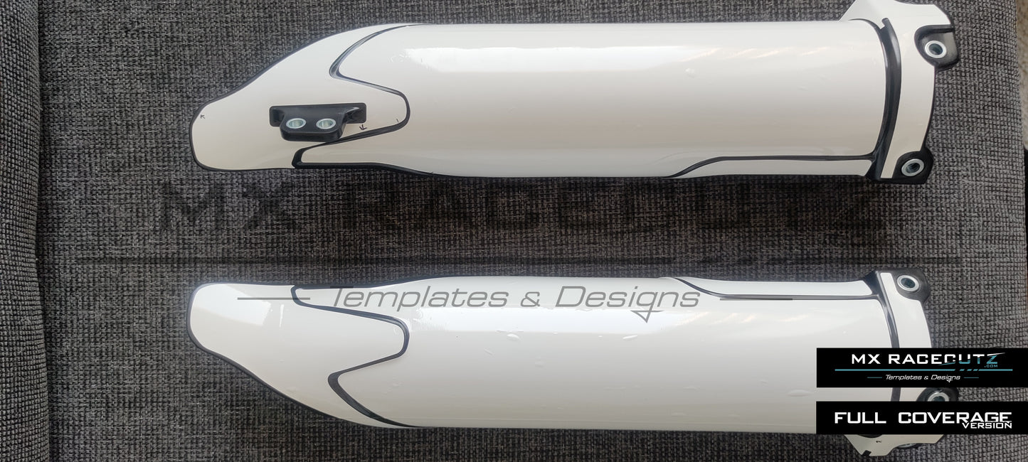 KAWASAKI KXF 250 2021-2024 & KXF 450 2019-2023 TEMPLATE