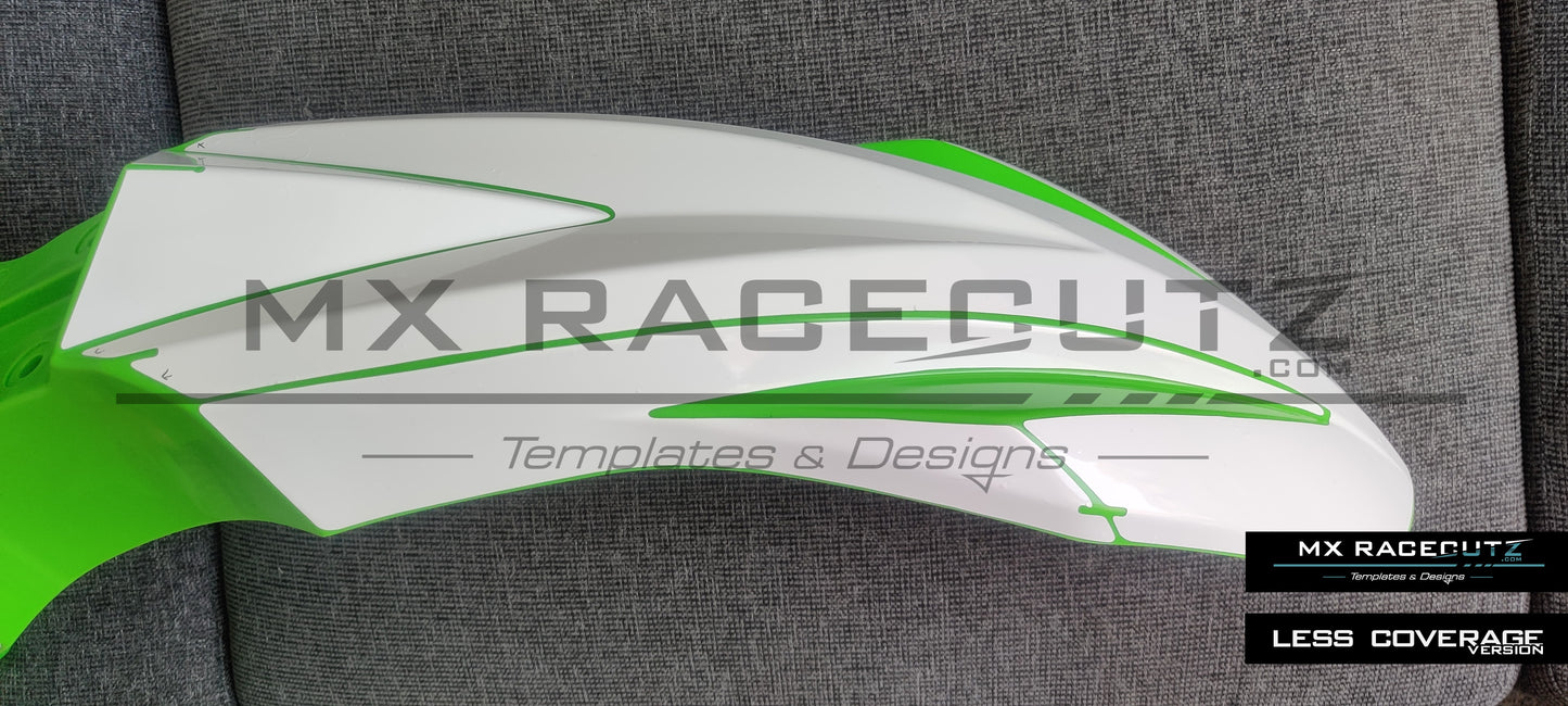 KAWASAKI KXF 250 2021-2024 & KXF 450 2019-2023 TEMPLATE
