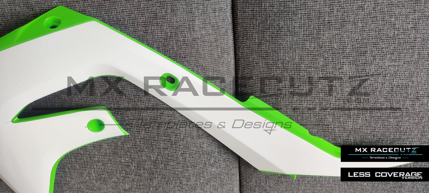 KAWASAKI KXF 250 2021-2024 & KXF 450 2019-2023 TEMPLATE