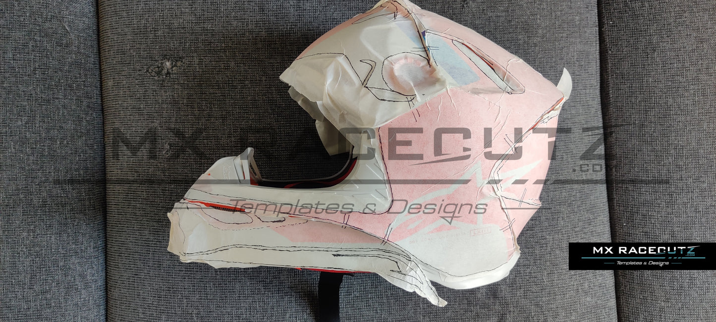 ALPINESTARS SM8 + SM10 - SIZE XSMALL & SMALL TEMPLATE