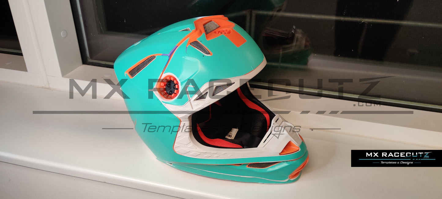 ALPINESTARS SM8 + SM10 - SIZE XSMALL & SMALL TEMPLATE