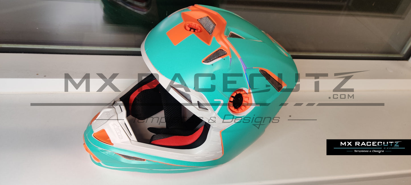 ALPINESTARS SM8 + SM10 - SIZE XSMALL & SMALL TEMPLATE