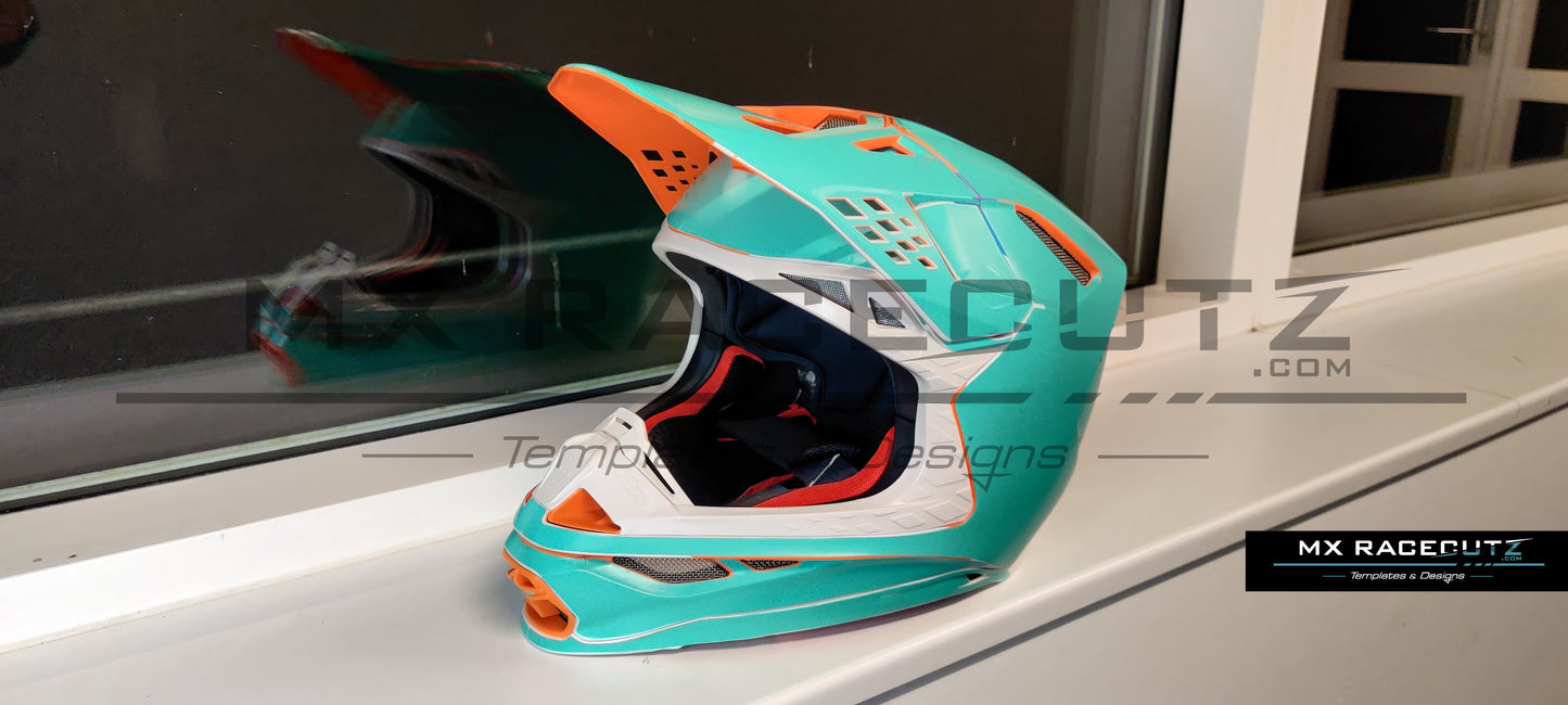 ALPINESTARS SM8 + SM10 - SIZE XSMALL & SMALL TEMPLATE
