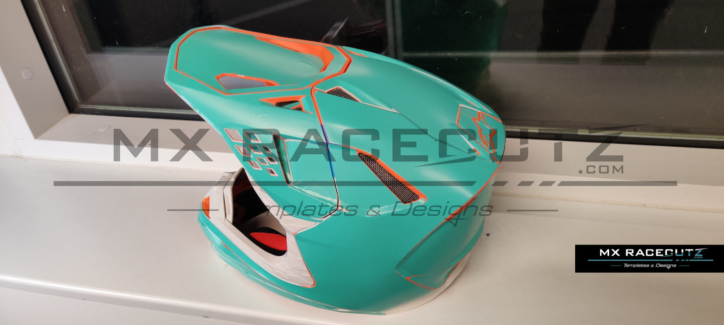 ALPINESTARS SM8 + SM10 - SIZE XSMALL & SMALL TEMPLATE