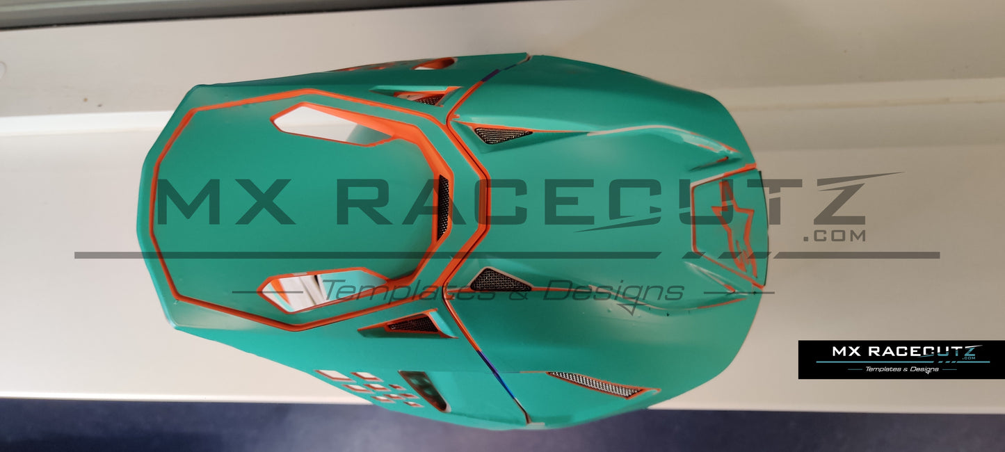 ALPINESTARS SM8 + SM10 - SIZE XSMALL & SMALL TEMPLATE