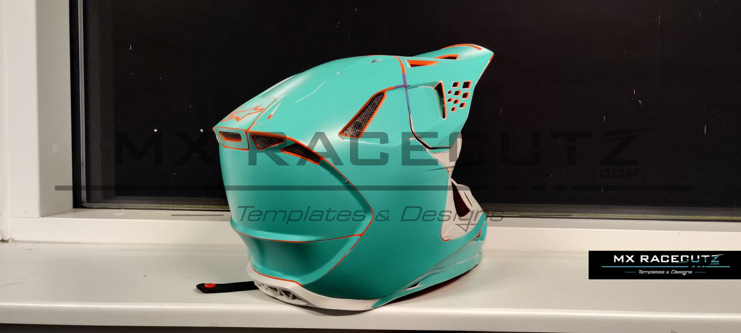 ALPINESTARS SM8 + SM10 - SIZE XSMALL & SMALL TEMPLATE