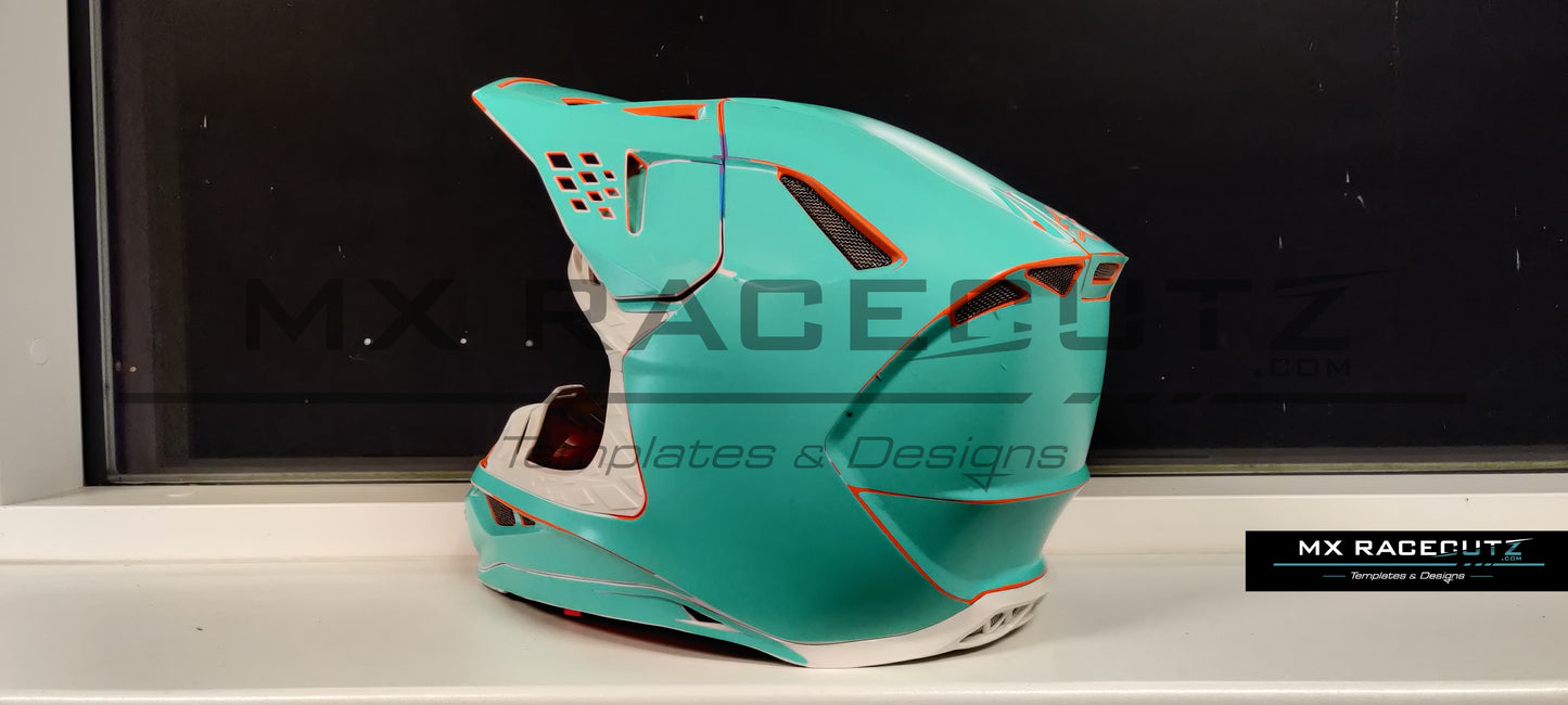 ALPINESTARS SM8 + SM10 - SIZE XSMALL & SMALL TEMPLATE