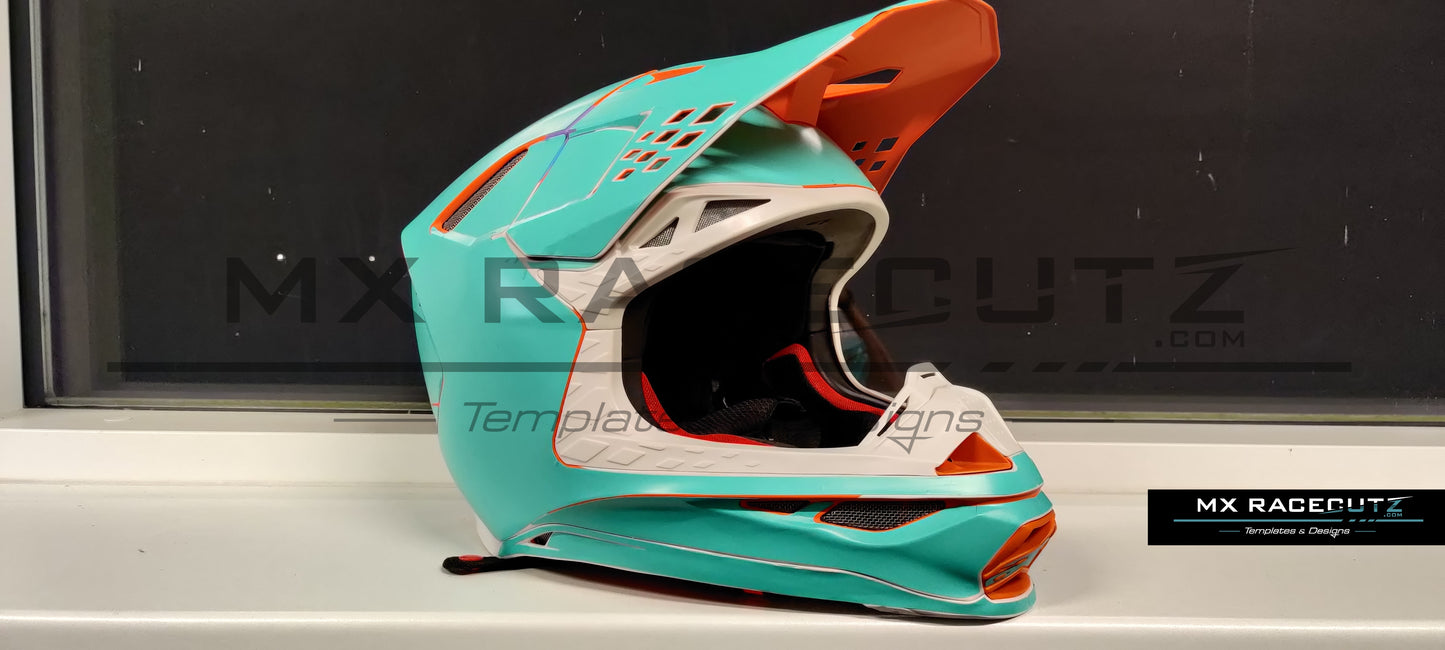 ALPINESTARS SM8 + SM10 - SIZE XSMALL & SMALL TEMPLATE