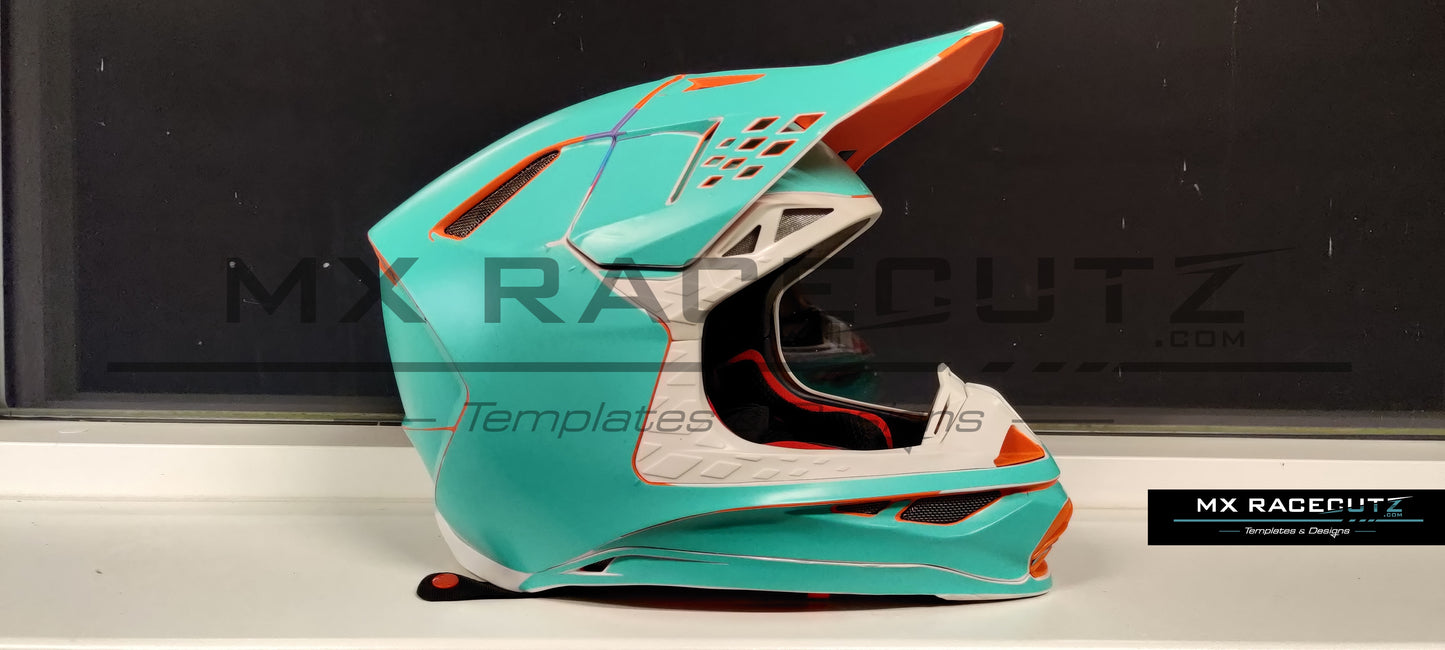 ALPINESTARS SM8 + SM10 - SIZE XSMALL & SMALL TEMPLATE