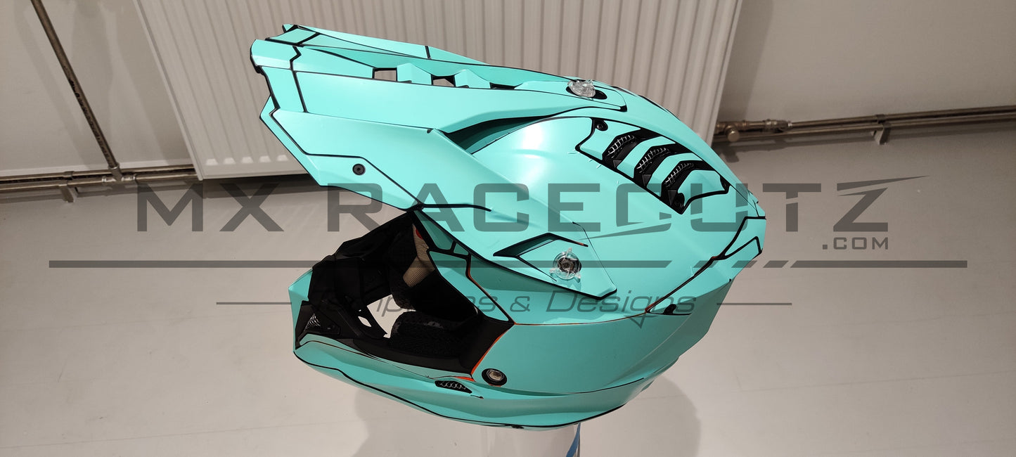 AIROH AVIATOR 3 - SIZE XSMALL & SMALL TEMPLATE
