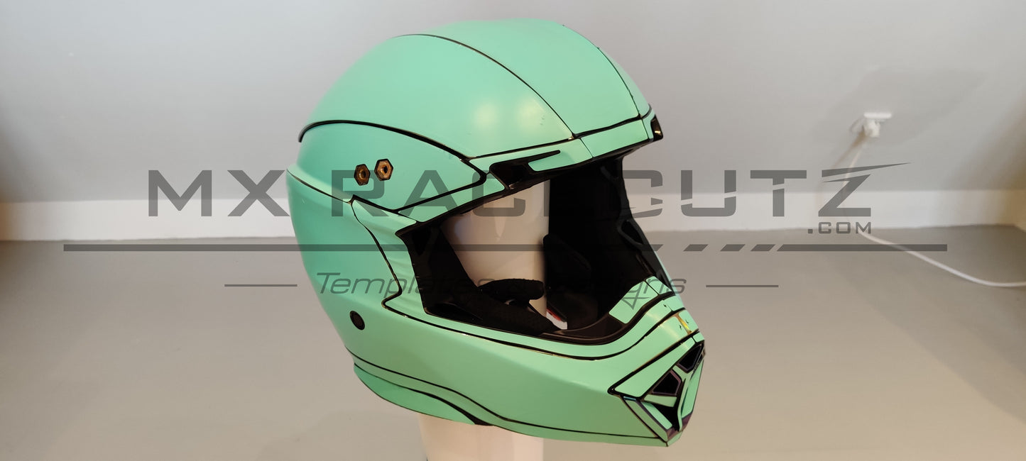 BELL MOTO 10 - SIZE XLARGE & XXLARGE TEMPLATE