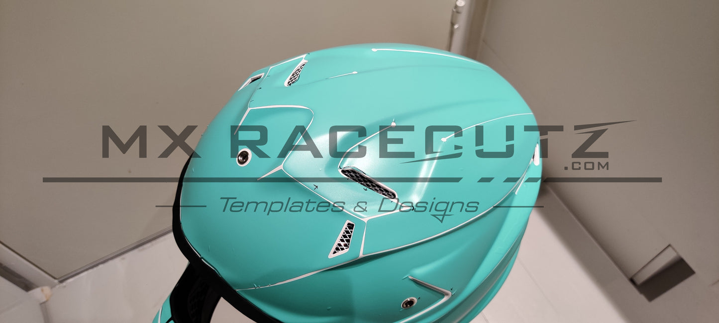 SHOEI VFX-WR - SIZE MEDIUM TEMPLATE
