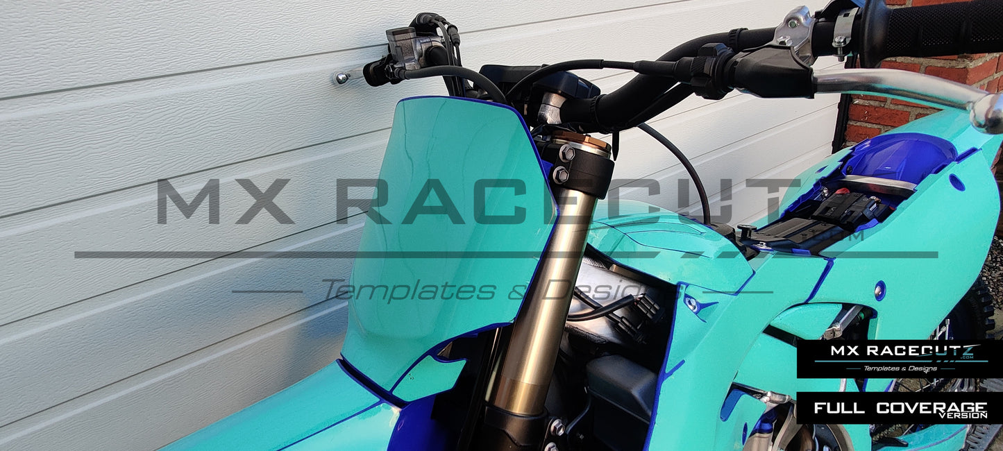 YAMAHA YZ250F 2024-2026 & YZ450F 2023-2025 TEMPLATE