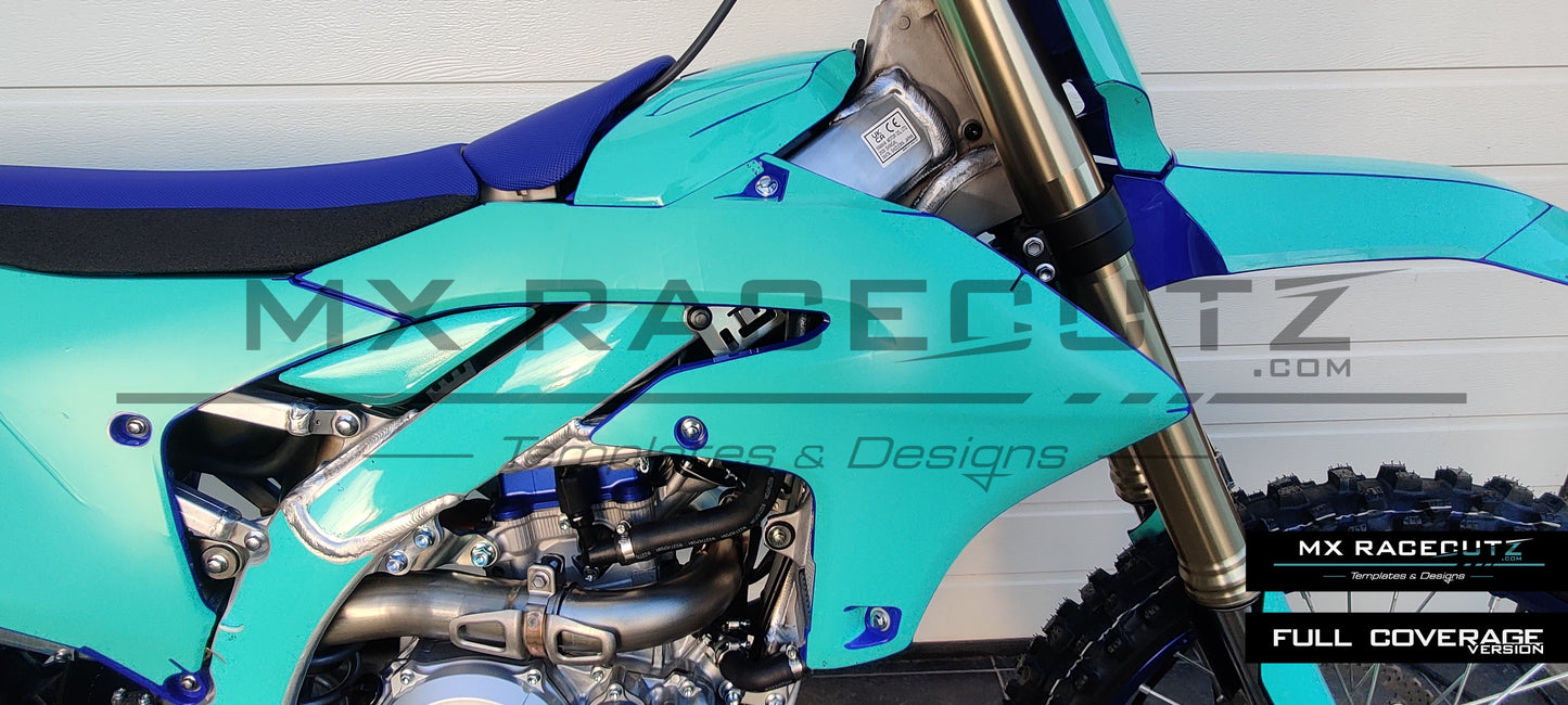YAMAHA YZ250F 2024-2026 & YZ450F 2023-2025 TEMPLATE