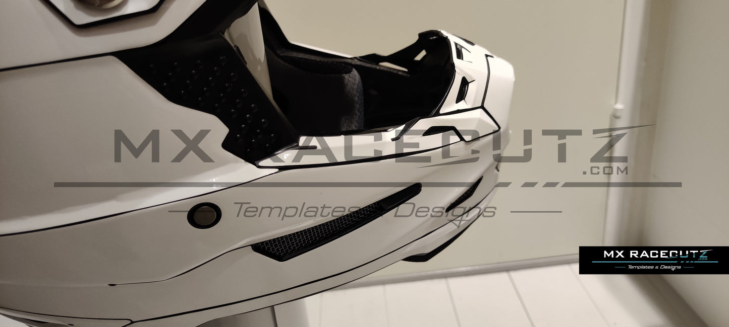 6D ATR 2 - SIZE XLARGE & XXLARGE TEMPLATE