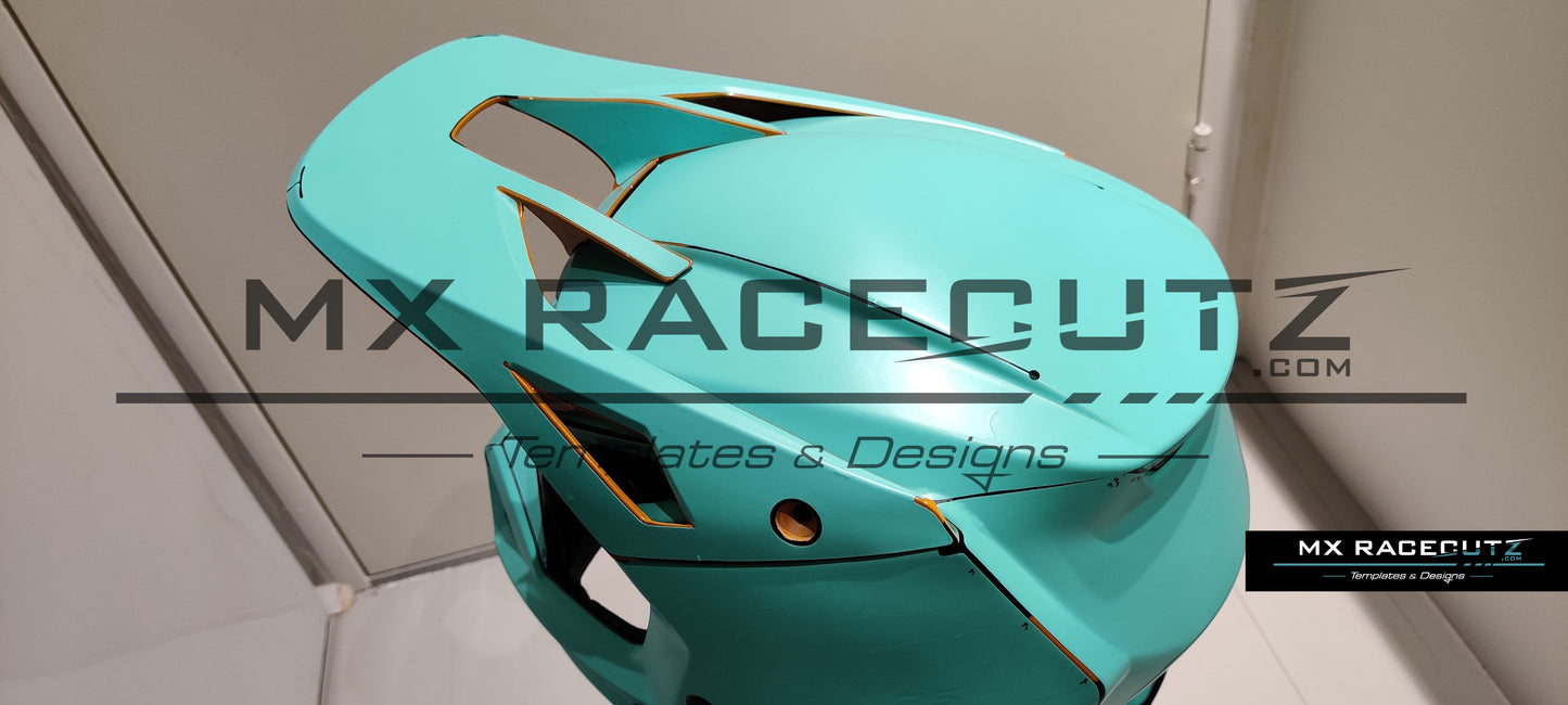 FOX V3-RS 2019-2023 - SIZE MEDIUM TEMPLATE