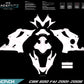 HONDA CBR 600 F4I 2001-2006 STUNT TEMPLATE