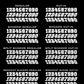 RACING NUMBER PACK 2