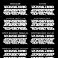 RACING NUMBER PACK 5
