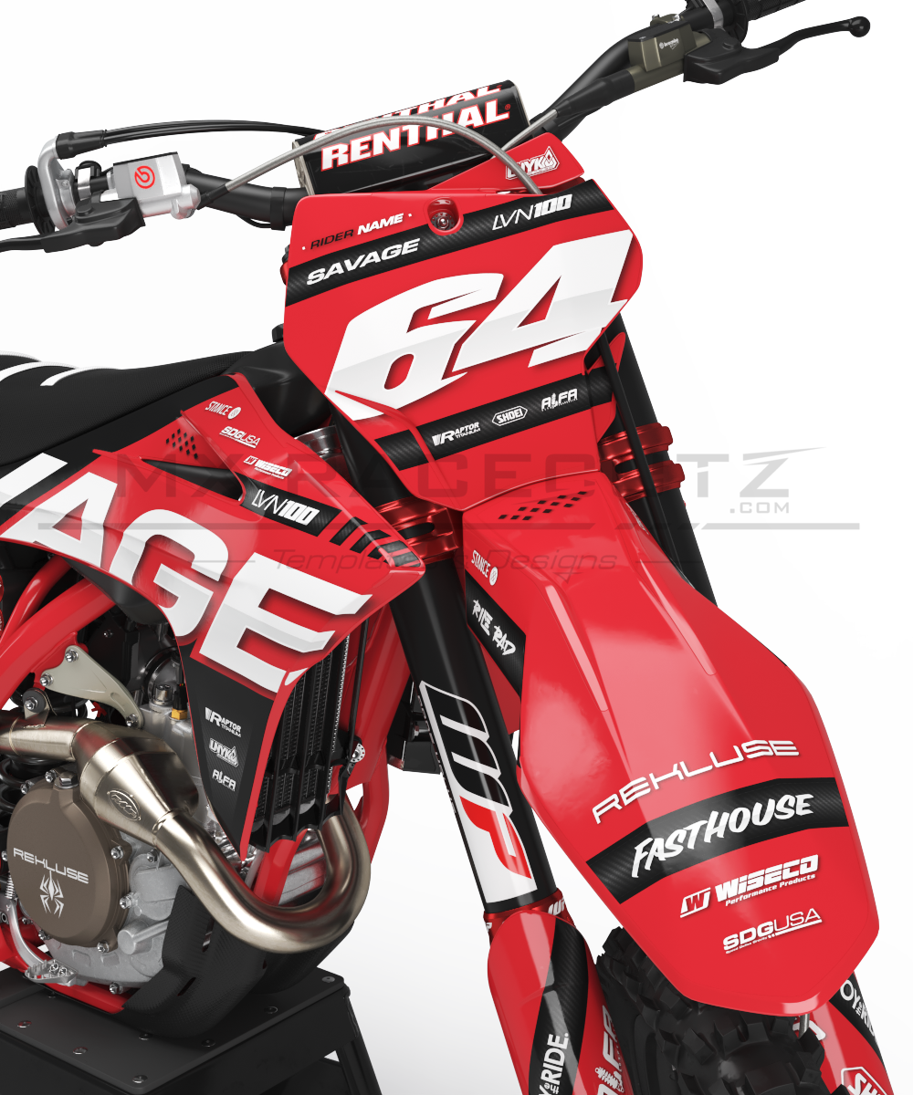 RACING NUMBER PACK 3