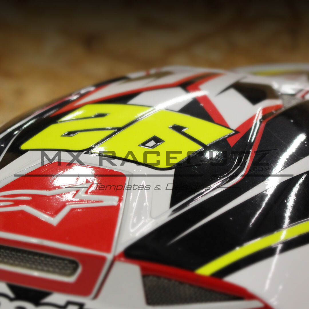 ALPINESTARS SM8 + SM10 - SIZE MEDIUM TEMPLATE