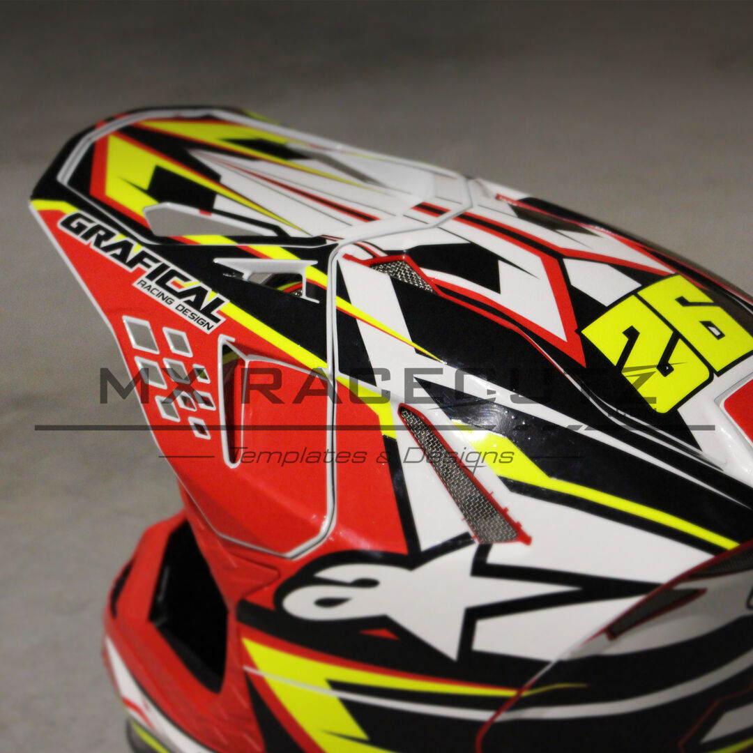 ALPINESTARS SM8 + SM10 - SIZE MEDIUM TEMPLATE