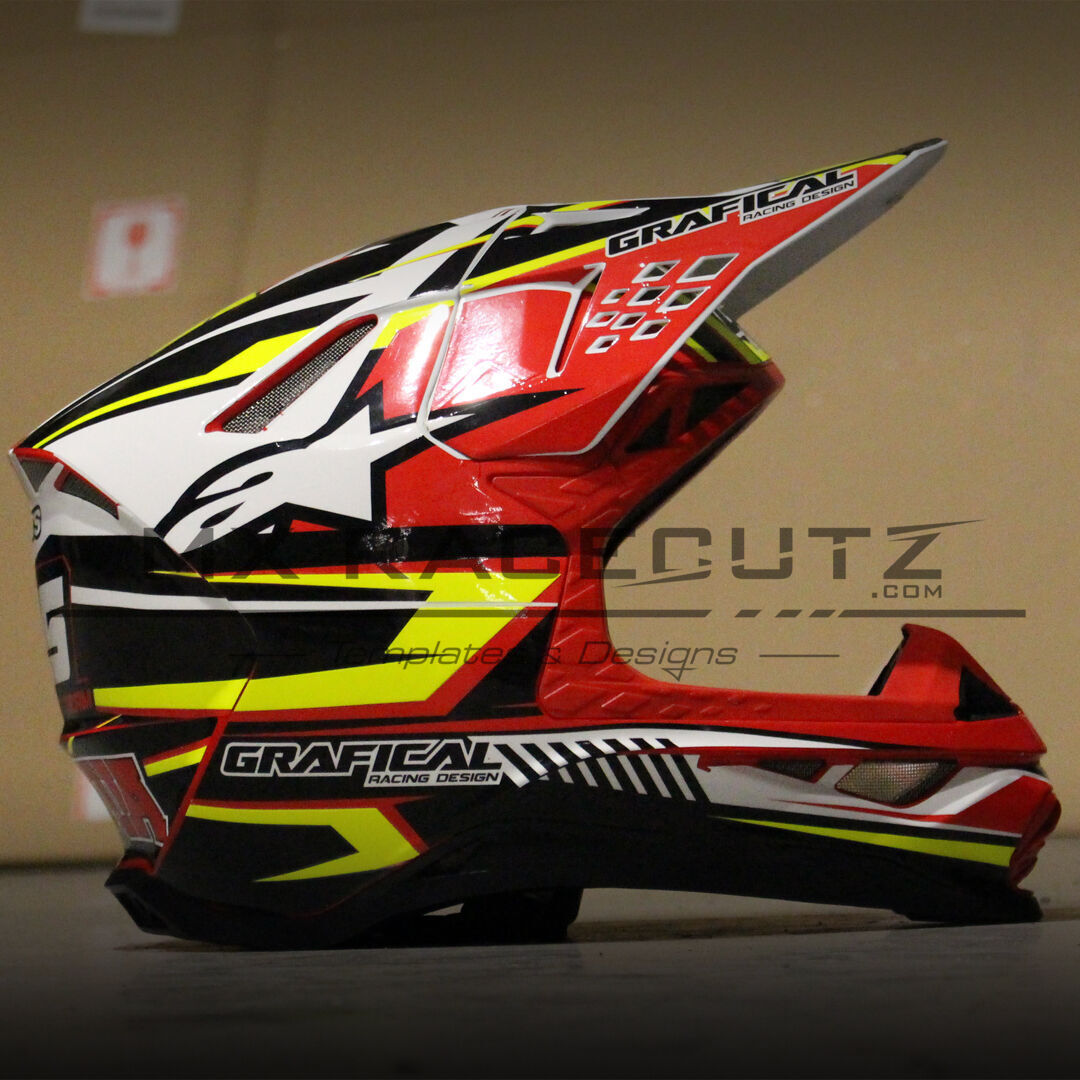 ALPINESTARS SM8 + SM10 - SIZE MEDIUM TEMPLATE