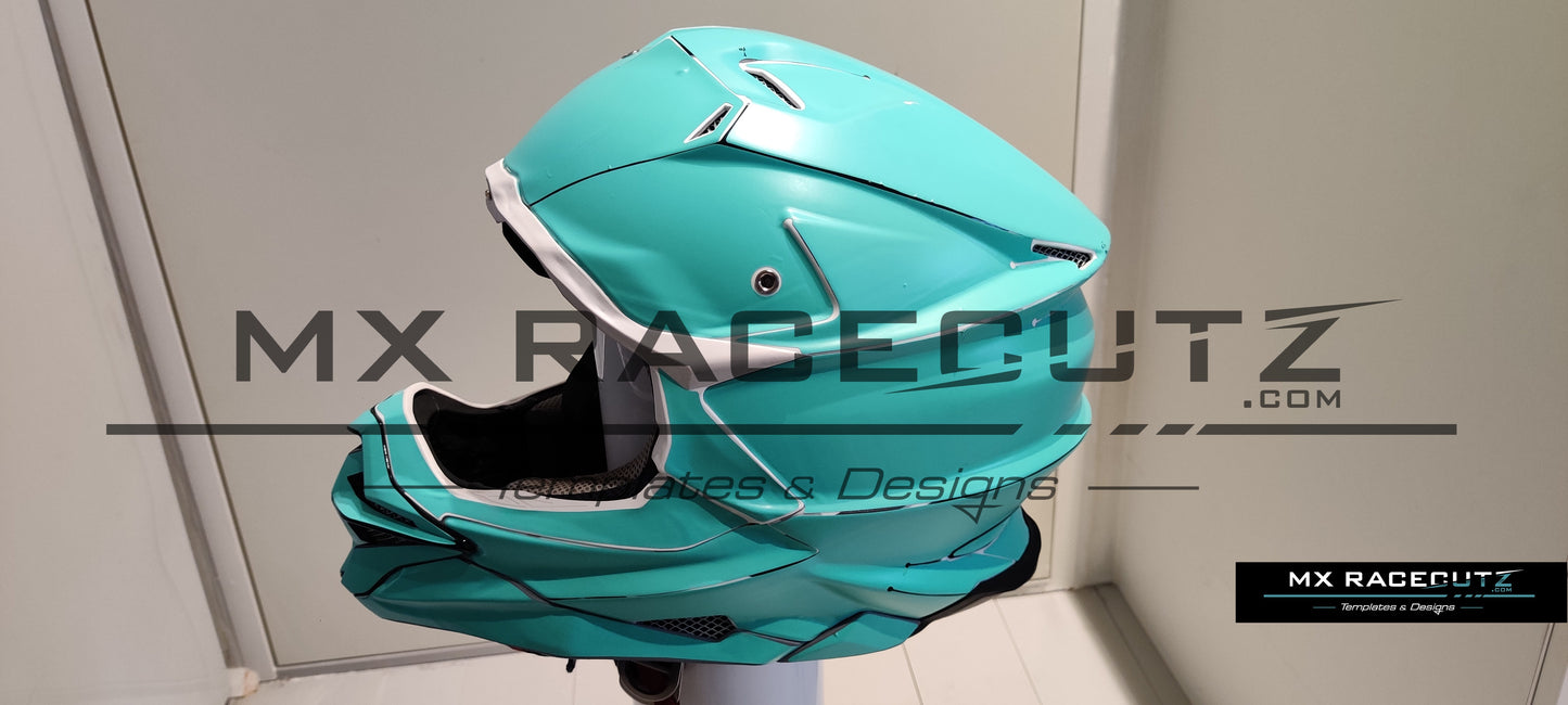 SHOEI VFX-WR - SIZE XSMALL & SMALL TEMPLATE