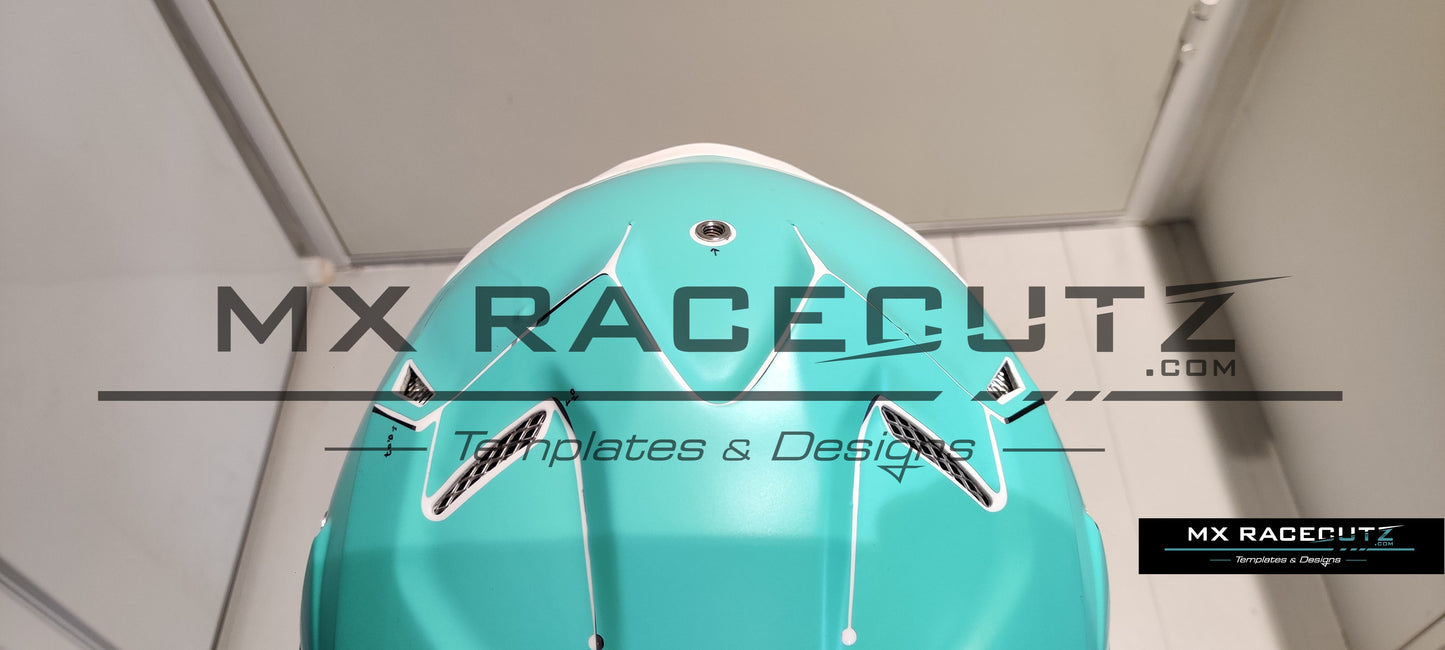 SHOEI VFX-WR - SIZE XSMALL & SMALL TEMPLATE