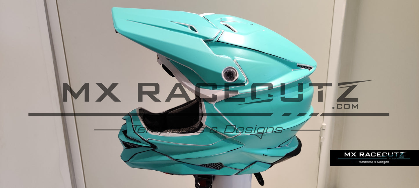 SHOEI VFX-WR - SIZE XSMALL & SMALL TEMPLATE