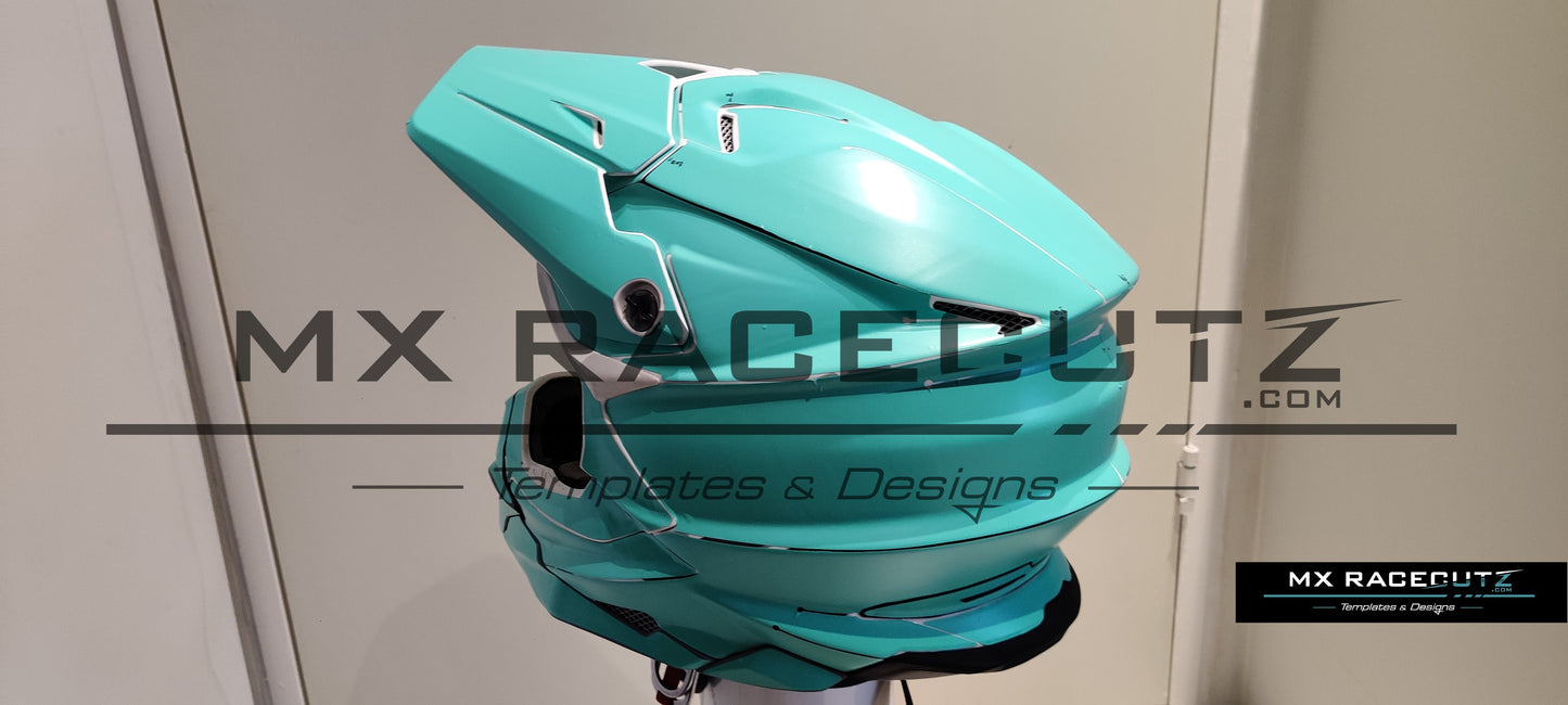 SHOEI VFX-WR - SIZE XSMALL & SMALL TEMPLATE