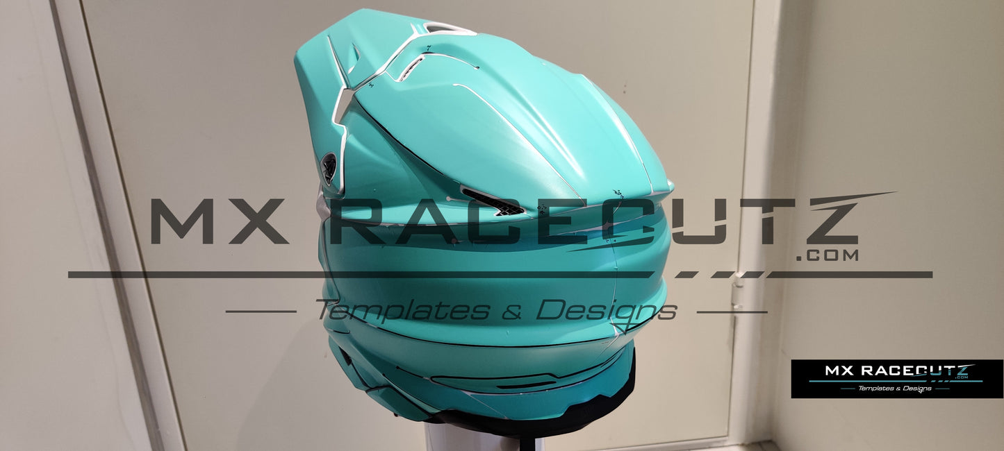 SHOEI VFX-WR - SIZE XSMALL & SMALL TEMPLATE
