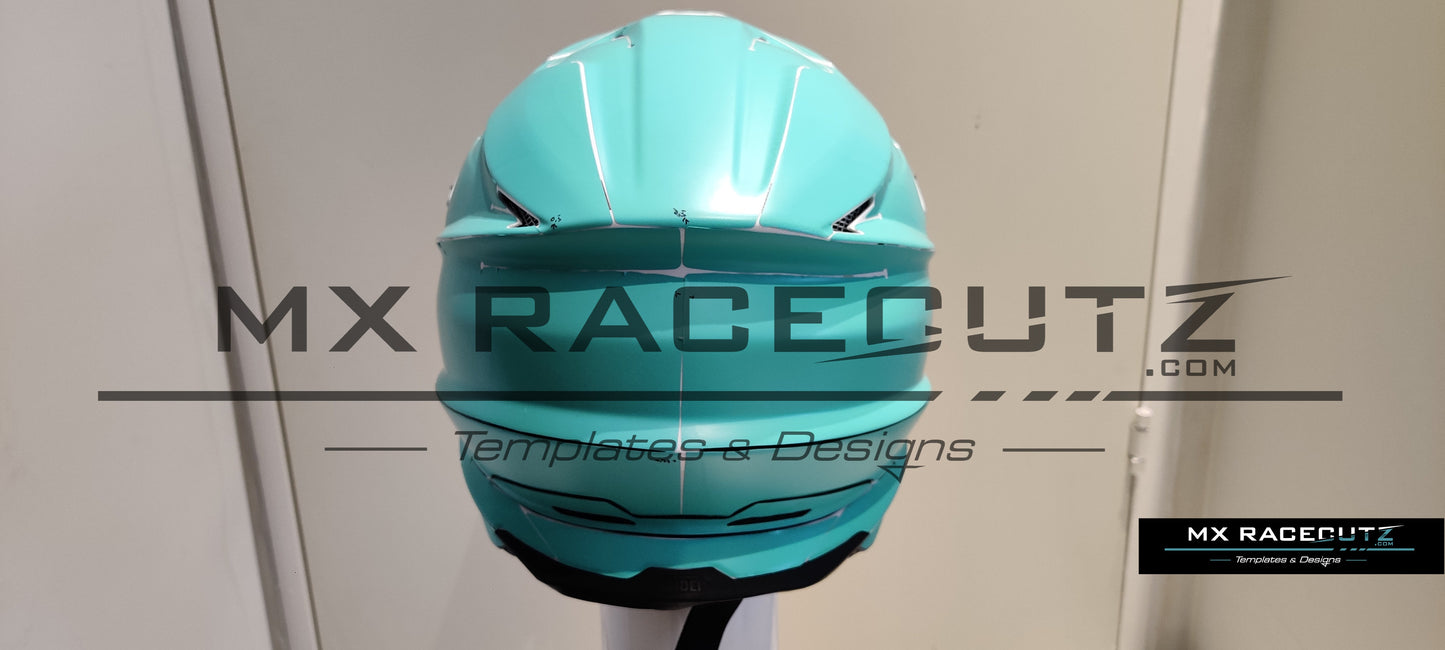 SHOEI VFX-WR - SIZE XSMALL & SMALL TEMPLATE