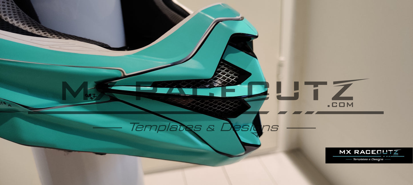 SHOEI VFX-WR - SIZE XSMALL & SMALL TEMPLATE