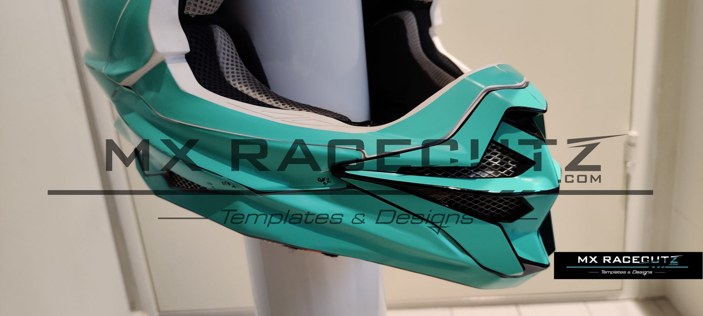 SHOEI VFX-WR - SIZE XSMALL & SMALL TEMPLATE