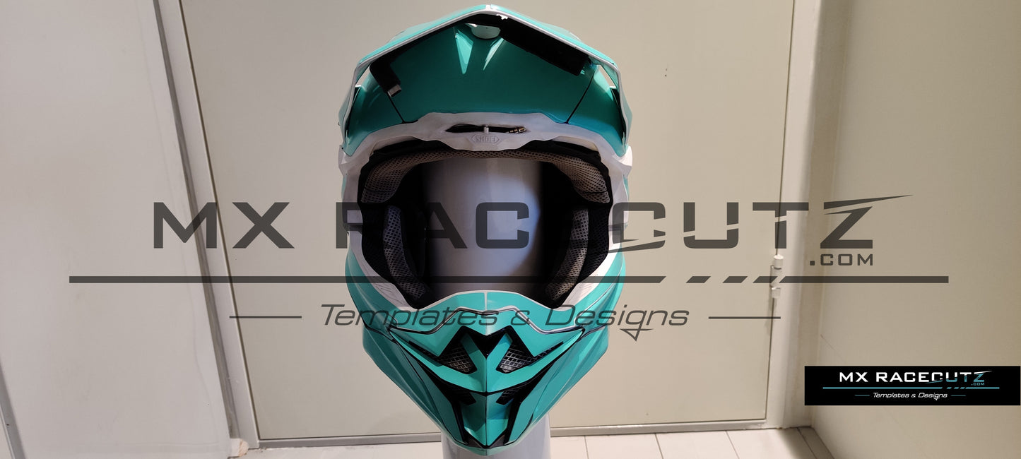 SHOEI VFX-WR - SIZE XSMALL & SMALL TEMPLATE